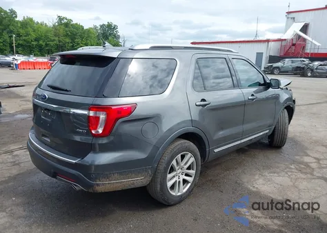 2018 Ford Explorer Xlt из США, поврежденный, VIN 1FM5K8D8XJGA94438